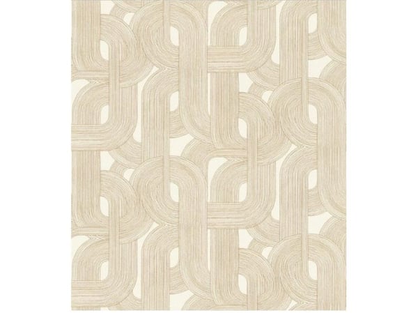 WALLPAPER 868111 GOLD WHITE GEOM