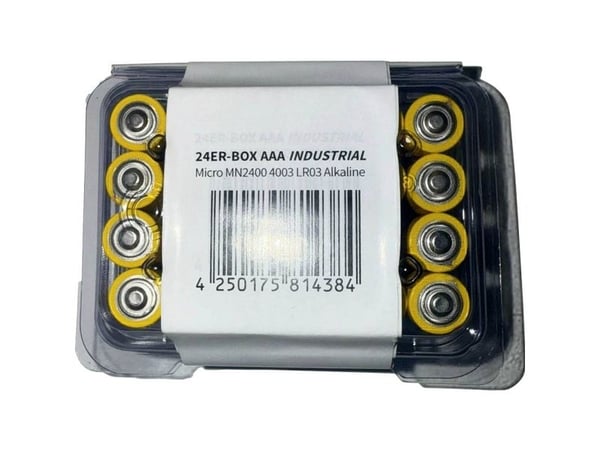 Varta Micro LR03 batteriboks Alkali-Mangan 1200 mAh 1300 mAh 1,5 V 24 stk (BMICVS4003BOX)