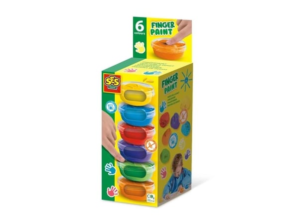 SES Creative 00398, Blå, Grønn, Oransje, Lilla, Rød, Gult, Vaskbar, Glutenfri, 45 ml