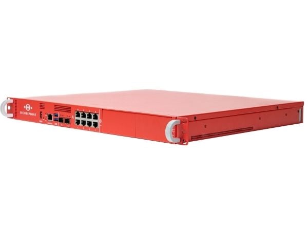 Securepoint RC400RR G6, 49 Gbit/sek., 2,7 Gbit/sek., 5,3 Gbit/sek., 500 bruger(e), AES, Ledningsført