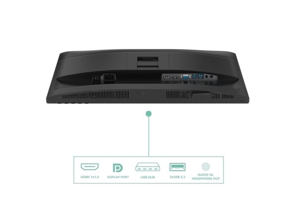 AOC 24P4U, 60,5 cm (23,8"), 1920 x 1080 piksler, Full HD, Svart