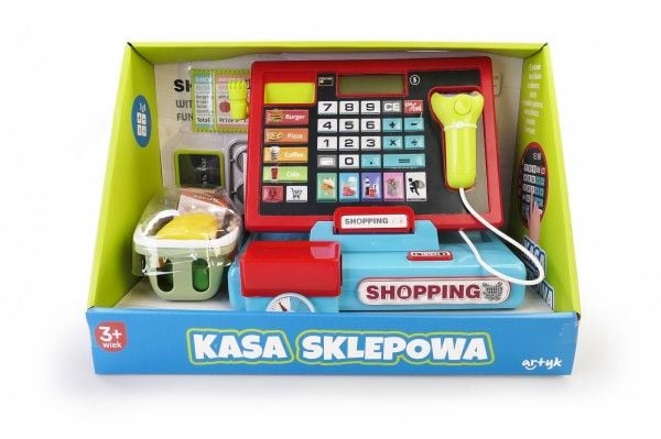 Kassakasse med skanner og vekt 142543