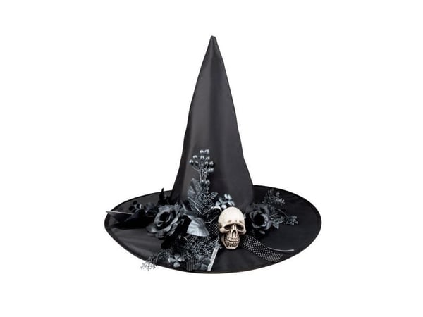 Boland 96993, Fancy dress hat, Adult, Female, Iron, Polyester, Polystyrene, Black, 100 g