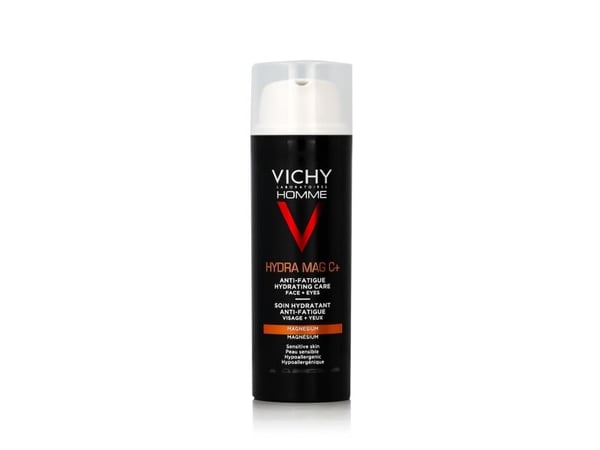 Vichy Homme Hydra Mag C Antifatigue Moisturizing Treatment For Face And Eyes 50ml