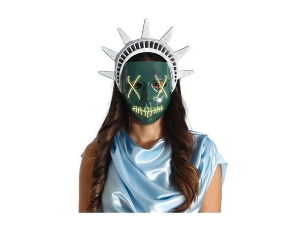 Freedom maske med lys