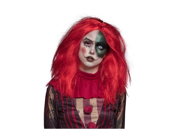 Clownette peruk