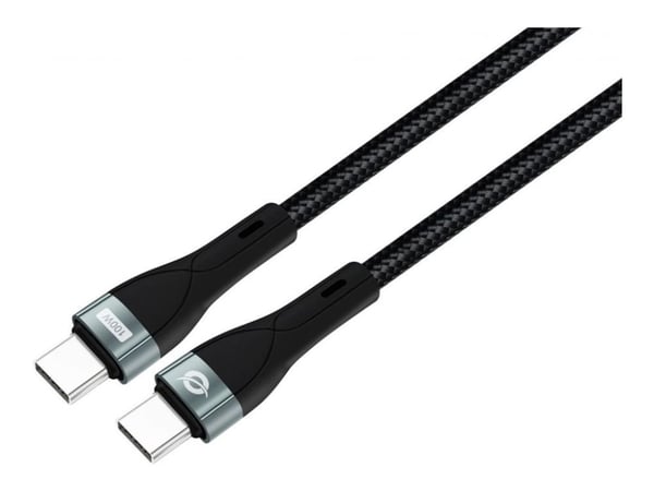 Conceptronic ETTA01B20, 2 m, USB C, USB C, USB 2.0, 480 Mbit/s, musta Conceptronic ETTA01B20, 2 m, USB C, USB C, USB 2.0, 480 Mbit/s, musta