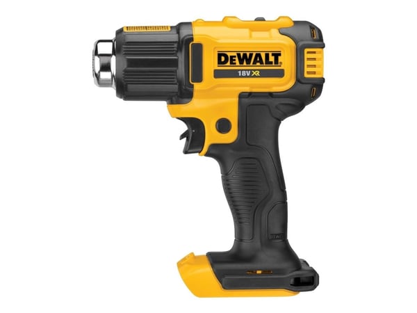 DeWALT DCE530N-XJ, Varmluftspistol, Pistolhandtag, Gul, 190 l/min, 530 ° C, 109 l/min