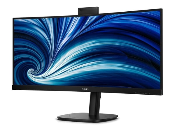 Philips 34B2U3600CH - 3000 Series - LED-skjerm - kurvet - 34" - 3440 x 1440 WQHD @ 120 Hz - VA - 300 cd/m² - 3500:1 - HDR10 - 4 ms - HDMI, DisplayP...