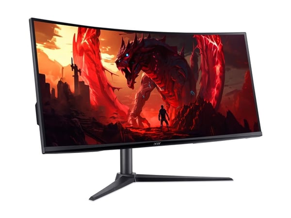 Acer Nitro XZ340CU J0bmiiphx - XZ0 Series - LCD-skjerm - gaming - kurvet - 34" - 3440 x 1440 UWQHD - 250 cd/m² - HDR10 - 1 ms - 2xHDMI, DisplayPort...