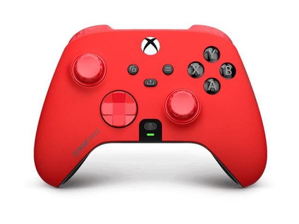 SCUF Instinct Pro - Håndkonsoll - trådløs - 2.4 GHz/Bluetooth - rød - for Microsoft Xbox One S, Microsoft Xbox One X, PC, Microsoft Xbox Series S, ...