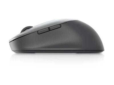 Dell Pro Plus MS5320W - Mus - optisk - 7 knappar - trådlös - 2.4 GHz, Bluetooth 5.0 - Titan gray - med 3 års avancerad utbytesservice