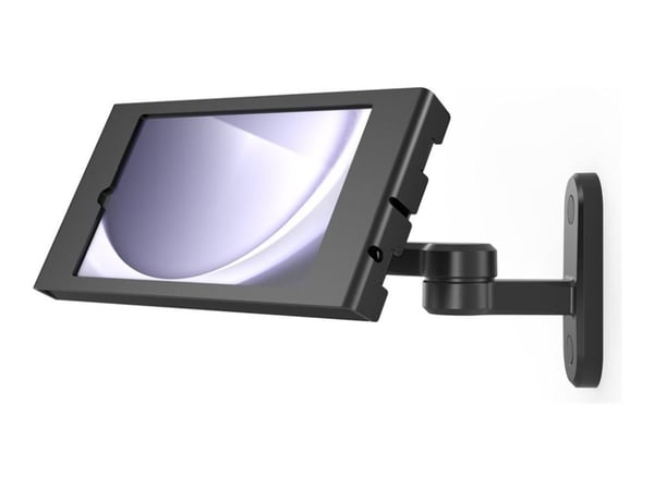 Compulocks Galaxy Tab A9 Apex Enclosure Swing Wall Mount - Monteringssett (hus, leddarm) - svingearm - for nettbrett - låsbar - metallramme - svart...