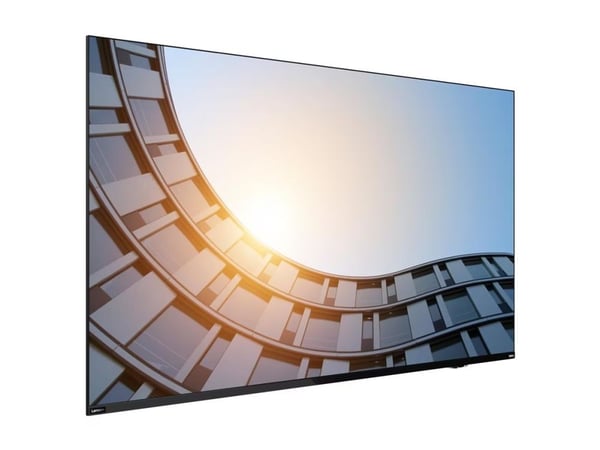 Lenovo ThinkVision E65 LFD - 65" Diagonalklasse (64.5" synlig) LED-bakgrunnsbelyst LCD-skjerm - interaktiv - 4K UHD (2160p) 3840 x 2160 - HDR - Dir...