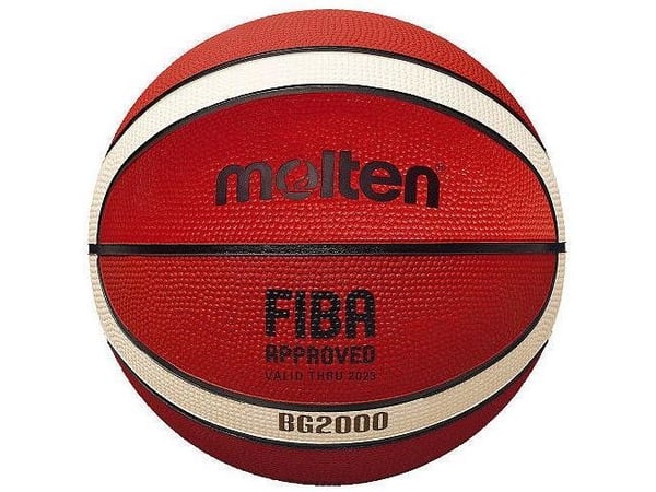 Molten B6G2000, Punainen, Valkoinen, Kumi, Sisätila ja ulkotila