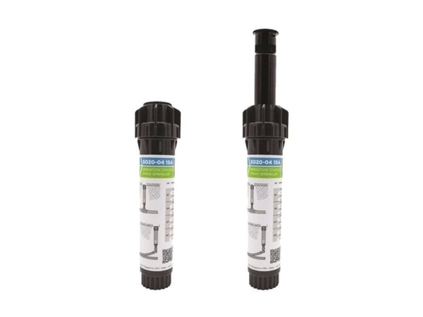 Pop-up-sprinkler 4" S020 label 15A