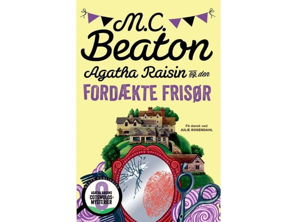 Agatha Raisin och den fördömda frisören | M.C. Beaton | Språk: Danska