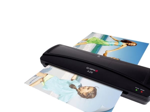 Olympia A 230, 23 cm, 5 min, 300 mm/min, 0,125 mm, Sort, 265 W
