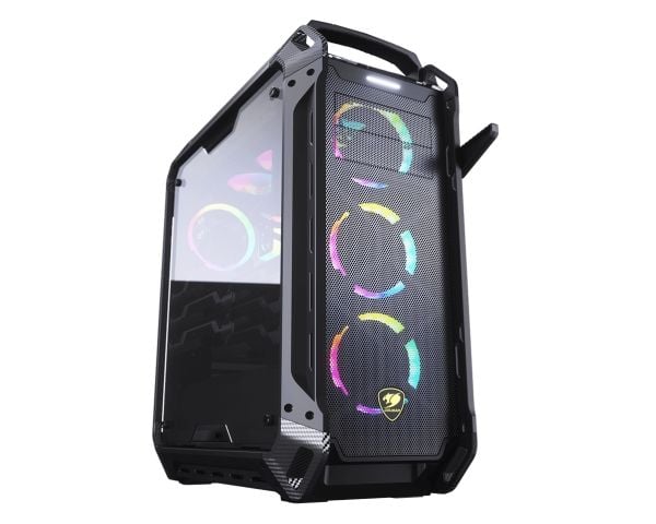 COUGAR Full-Tower-koffert, Panzer Max-G, svart