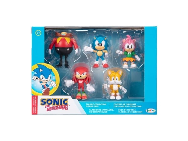 SONIC - 2.5" hahmot 5 pakettia