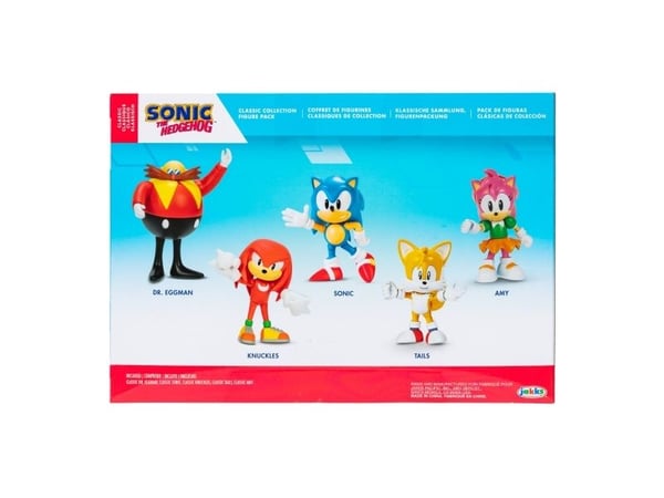 SONIC - 2.5" hahmot 5 pakettia