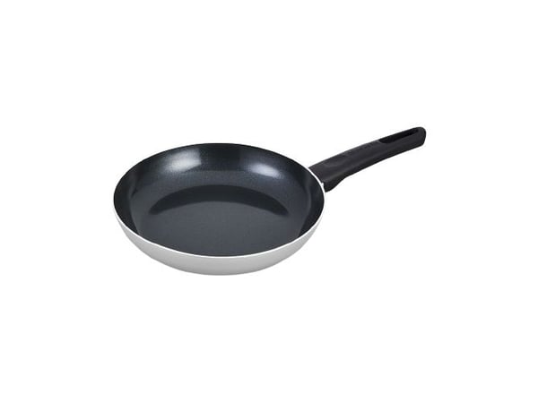 Brabantia Indu+, Rund, All-bruk panne, Grå, Keramisk, Aluminium, Keramisk, Elektrisk, Gass, Induksjon