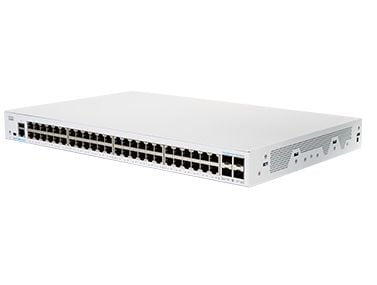 Cisco CBS350-48T-4G Administrert L2/L3 Gigabit Ethernet (10/100/1000) Sølv
