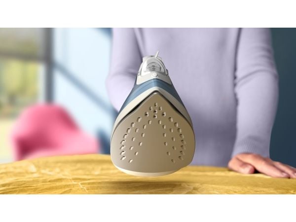 Philips 2000-serien , Dampstrygejern, Non-stick bundplade, 1,9 m, 100 g/min, Grå, 25 g/min