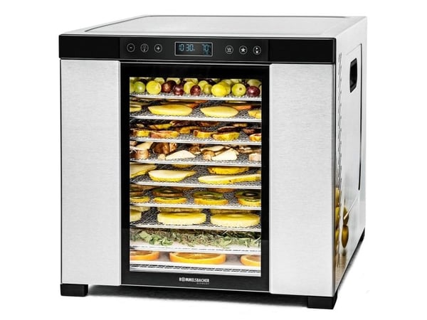 Rommelsbacher DA 1050, Svart, Rustfritt stål, Rustfritt stål, LCD, 99 t, 16000 cm², 380 x 394 mm