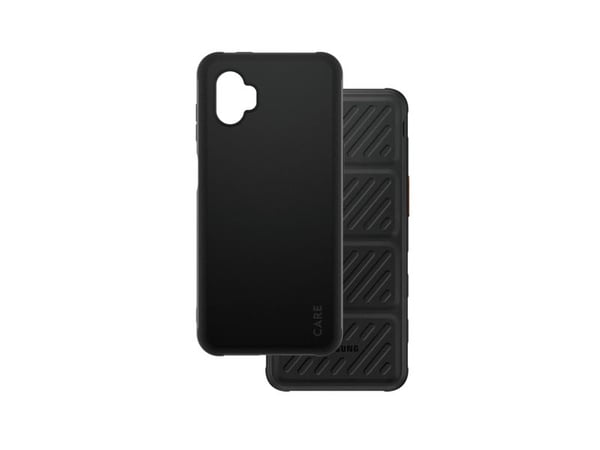 CARE by PanzerGlass - Baksidedeksel for mobiltelefon - termoplast-polyuretan (TPU) - svart - for Samsung Galaxy XCover7 Pro