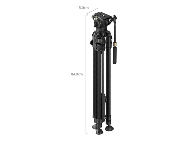 SmallRig 5201, 3 jalkoja, musta, 174 cm, 3,6 kg