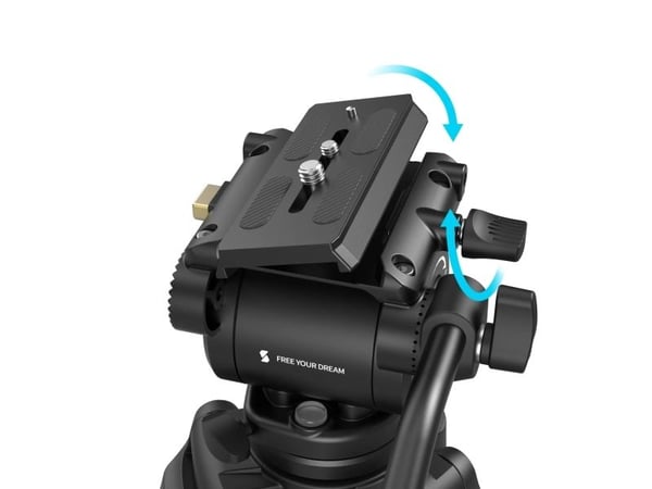 SmallRig 5441, 3 jalkoja, musta, 185 cm, 2,7 kg