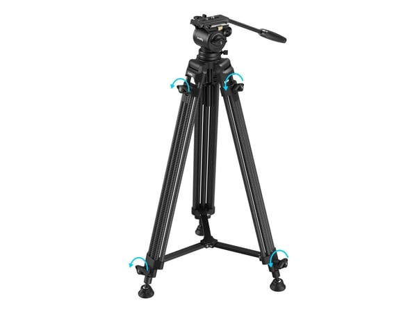 SmallRig 5441, 3 jalkoja, musta, 185 cm, 2,7 kg