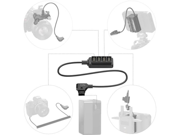 SmallRig 4831, DT1-4, 10 - 17 V