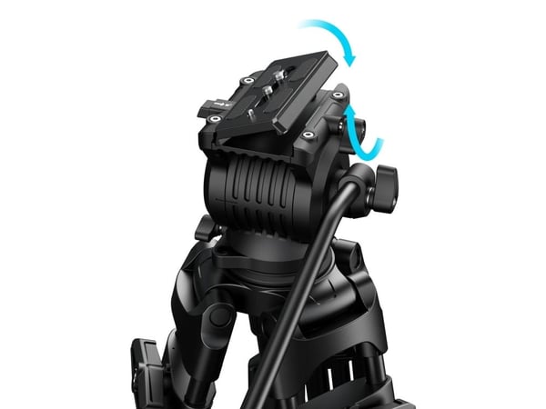 SmallRig 5442, 3 ben, Sort, 185 cm, 3,8 kg