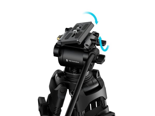 SmallRig 5443, 3 jalkoja, musta, 186 cm, 3,4 kg