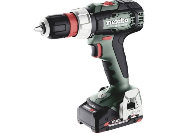 Metabo BS 18 L Quick 614052500 Akkuporakone 18 V 2 Ah Li-Ion harjaton sis. 2 (614052500)