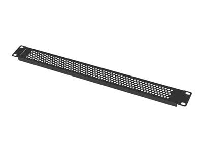 Lanberg - Rackblankingspanel - RAL 9004, svart - 1U - 19"