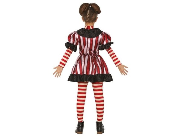 Scary Clown girl kostume