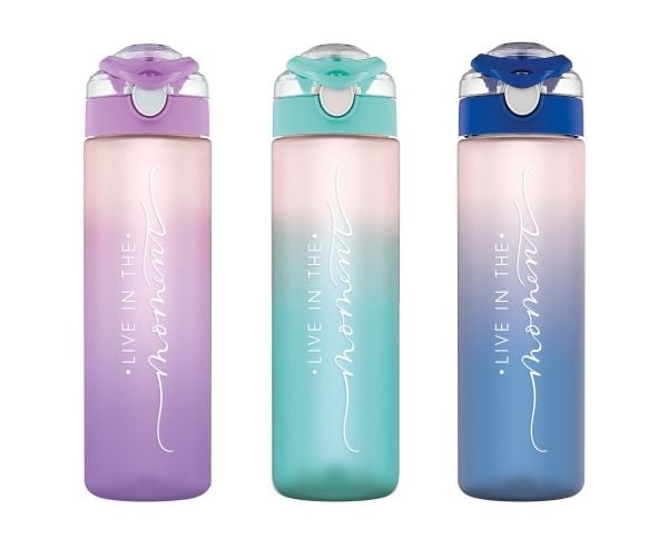 SAGA630CC OKKO COLORED DECOR WATERBOTTLE