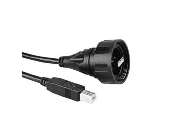 Bulgin USB-kaapeli USB-A uros, USB-B naaras 3 m PX0840/A/3M00