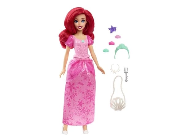 Disney Princess Getting Ready Ariel, Motedukke, Jente, 3 år, Jente, 380 mm, 150 g