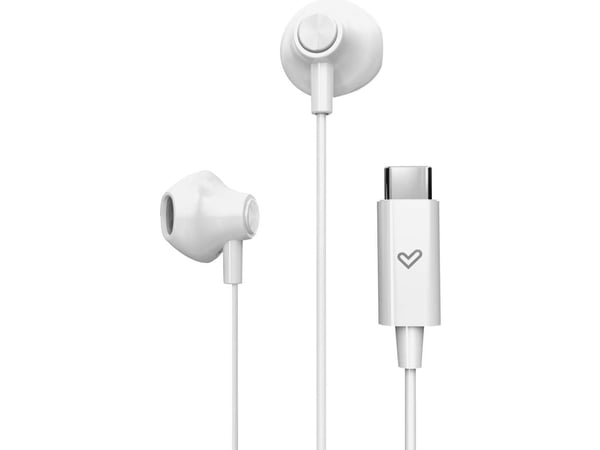 Energy Sistem EasyPods, Koblet med ledninger (ikke trådløs), Samtaler/musikk, 20 - 20000 Hz, 12 g, Hodesett, Hvit
