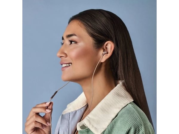 Energy Sistem EasyPods, Koblet med ledninger (ikke trådløs), 20 - 20000 Hz, Samtaler/musikk, 12 g, Hodesett, Rosegull