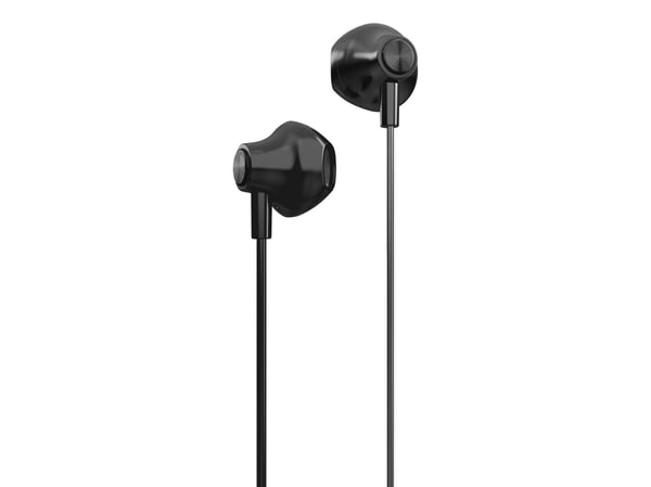 Energy Sistem EasyPods, Koblet med ledninger (ikke trådløs), 20 - 20000 Hz, Samtaler/musikk, 12 g, Hodesett, Sort