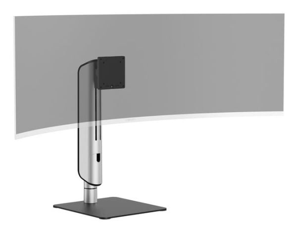 Equip 650129, 75 x 75 mm, 100 x 100 mm, -20 - 60°, 360°, Aluminium, Plast, Rustfritt stål, Sølv