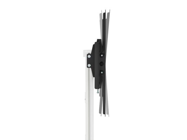 Equip 650614, 2,18 m (86"), 100 x 100 mm, 600 x 400 mm, -10 - 5°, Aluminium, Plast, Rustfritt stål, Sølv