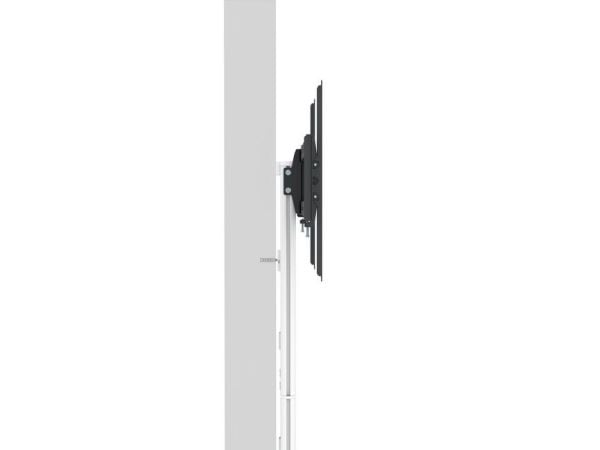 Equip 650614, 2,18 m (86"), 100 x 100 mm, 600 x 400 mm, -10 - 5°, Aluminium, Plast, Rustfritt stål, Sølv