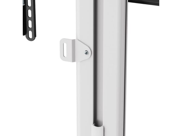 Equip 650614, 2,18 m (86"), 100 x 100 mm, 600 x 400 mm, -10 - 5°, Aluminium, Plast, Rustfritt stål, Sølv
