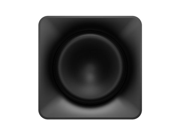 Klipsch Flexus Sub 200, 26 - 250 Hz, 103,7 dB, 30,5 cm (12"), Sort, MDF, 38,7 cm